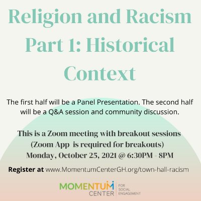 Religion and Racism Part 1: Historical Context